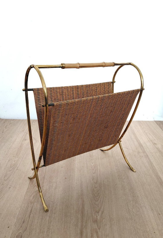 Image 1 of Stylish fifties magazine stand