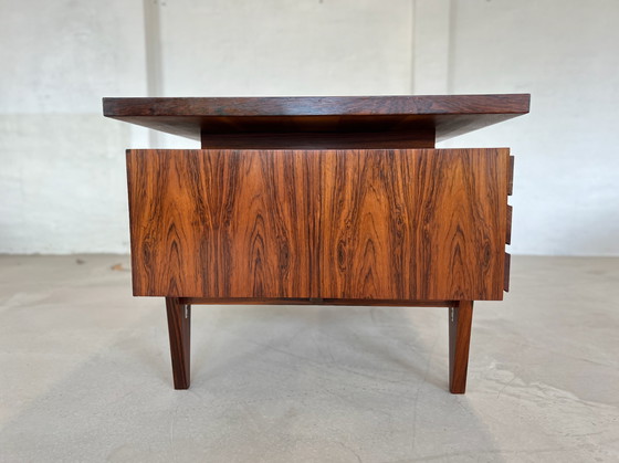 Image 1 of Bureau de direction en bois de rose par Illum Wikkelsø, 1970