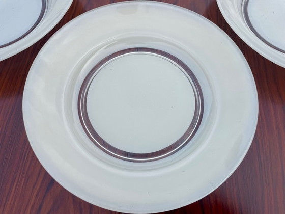 Image 1 of Mid-Century soepborden, van Duralex, Frankrijk, set van 6, jaren 60