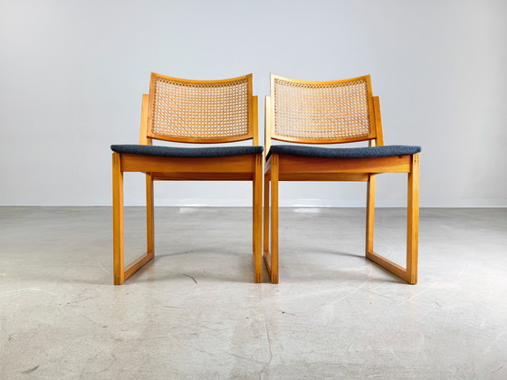 Image 1 of Original set of 2 Kai Lyngfeldt Larsen chair midcentury Søborg 526