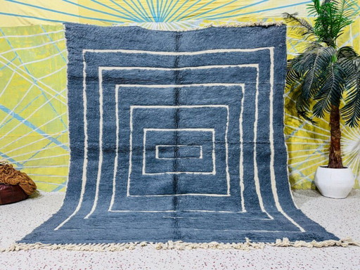 Tapis marocain en laine naturelle 250cmx200cm