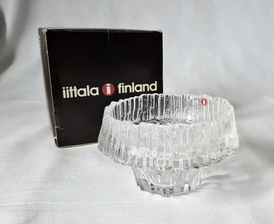 Iittala Wirkkala Windlicht Met Orig. Doos/Etiket Jaren 60/70 – Kandelaars en kaarsen, Glass (photo 5 of 15)