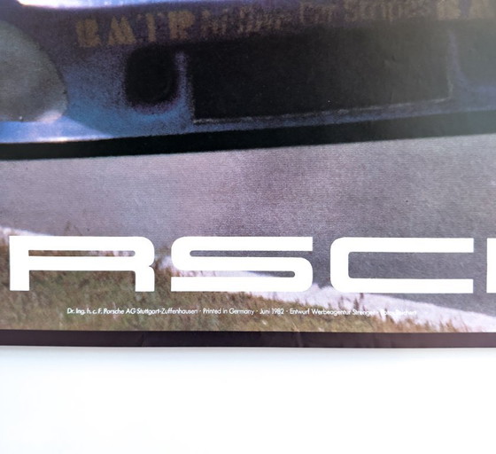 Image 1 of 🏁 Porsche 24 Stunden Le Mans ’82 – Original vintage B1 Poster – 102 × 76 cm | Germany