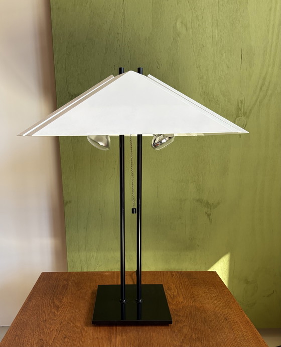 Image 1 of UMBRELLA TABLE LAMP Dijkstra DUTCH POSTMODENER DESIGN.