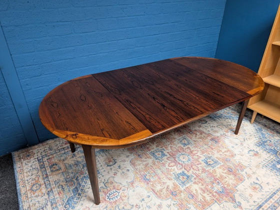 Image 1 of Tavolo da pranzo allungabile vintage, palissandro, anni '60