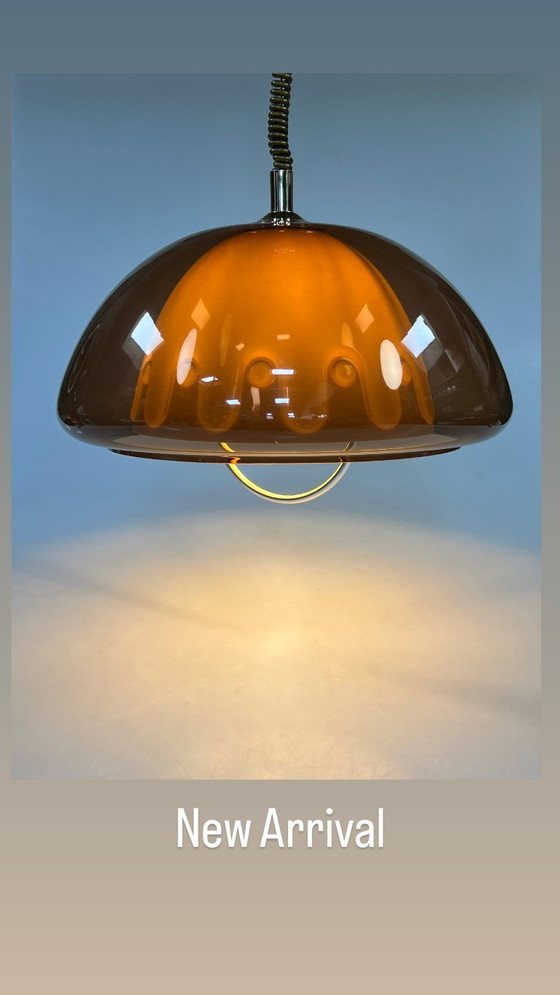 Image 1 of Lampe à suspension vintage italienne, Meblo Italie, 1970