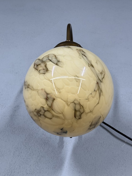 Image 1 of Suggestiva lampada da parete vintage marmorizzata di AGI Verlichting (Almelo)