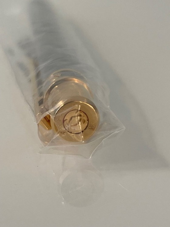 Image 1 of Penna a sfera Cartier Must Santos – Nuova, in platino, completa