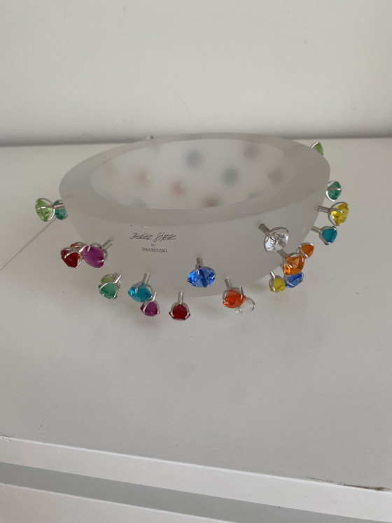 Image 1 of Swarovski-Kristallschale, Designer Borek Sipek, in Originalverpackung