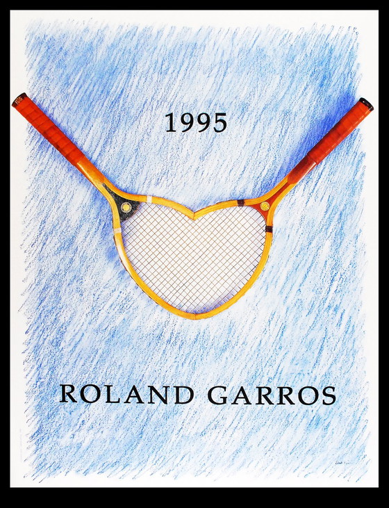 Image 1 of Lipski, Donald - Roland Garros, 1995 - Color offset lithograph
