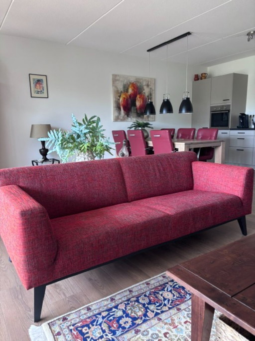 Magnifique canapé Leolux – banken, Textile, Wood