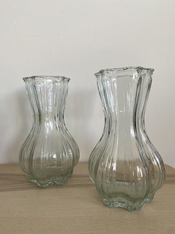 Image 1 of Paire de vases vintage - bulle