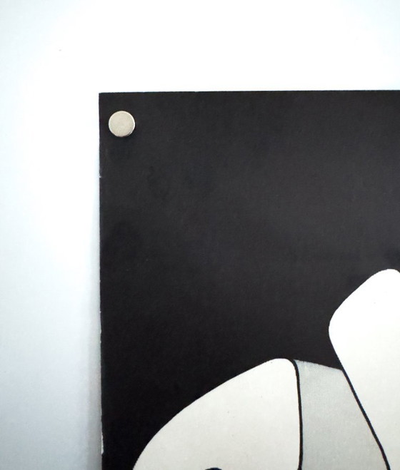 Image 1 of 🐶 CYRK – Hond met voetbal – 1973 – Originele poster van Danuta Żukowska | Lithografische afdruk | 96×65cm | Polen