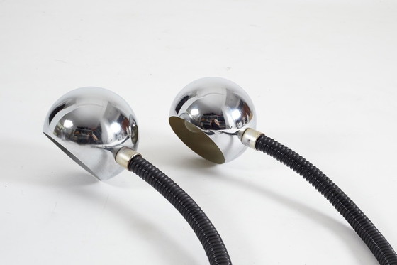 Image 1 of Italiaans chroom designlamp 1970s