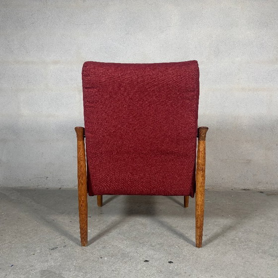 Image 1 of Fritz Hansen lounge stoel Deens design 60's