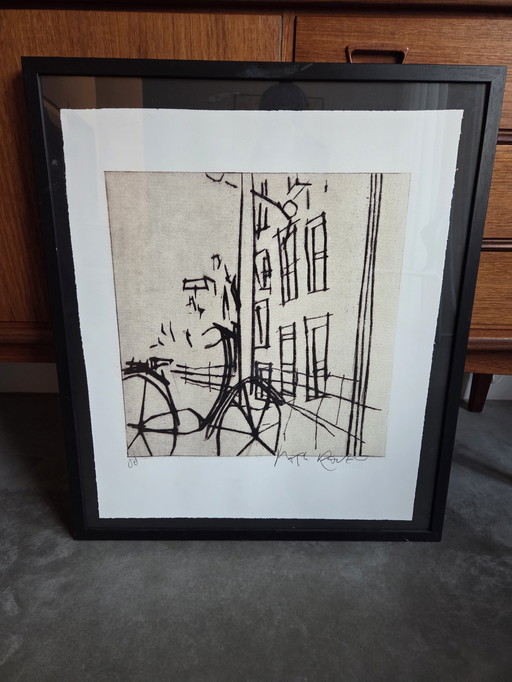 Stampa firmata di Mark Raven Amsterdam