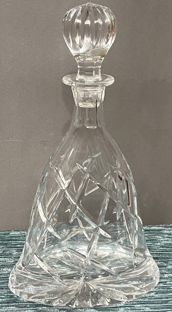 Decantador de whisky de cristal macizo. – Vasos y jarras, Crystal, Glass (photo 5 of 5)