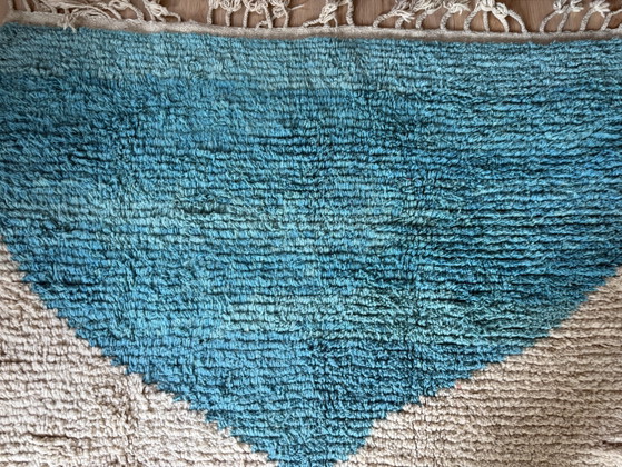 Gran alfombra bereber marroquí con diseño abstracto – Wool (photo 13 of 15)
