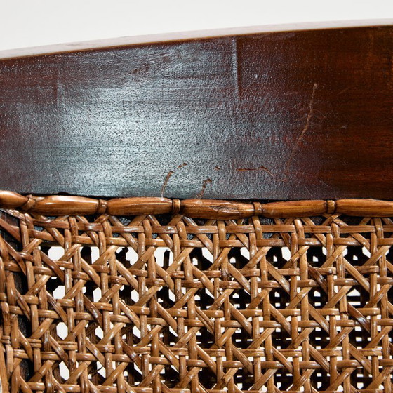 Image 1 of Sillón MK10904 de haya y ratán