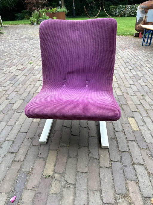 Cantilever lounge fauteuil