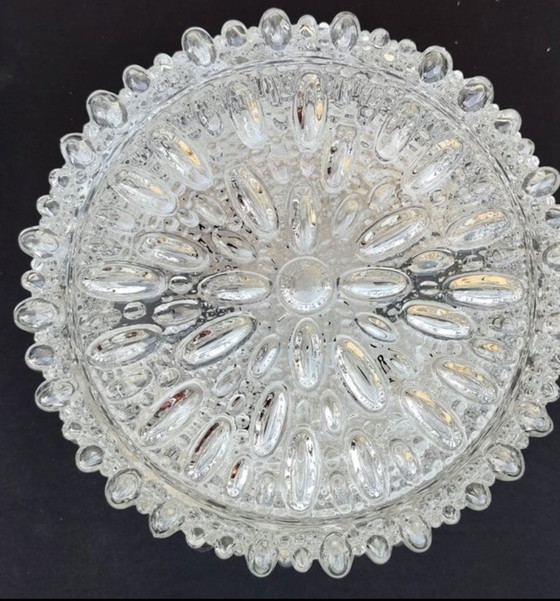 Image 1 of Glashütte Limburg, Modell 665,Wandleuchte/Deckenleuchte,Top Zustand 