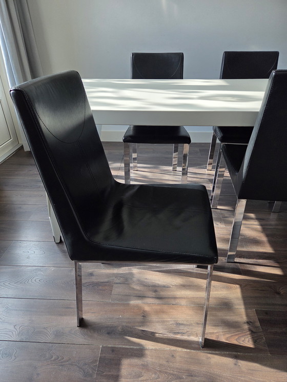 Image 1 of Roche Bobois Diapason set of 6 chairs