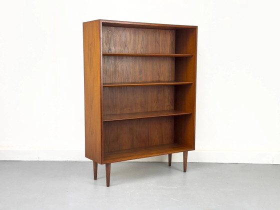 Deense Teak Boekenkast van Børge Mogensen voor Søborg, jaren 60 – Boekenkasten, Mid Century Modern (photo 17 of 18)