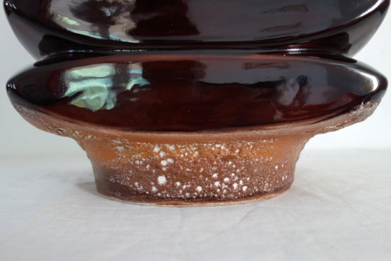 Image 1 of Cari Zalloni ceramic lamp bases from the 1960s/70s