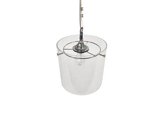 Image 1 of Dutch Design - Pola International Amsterdam - Hanglamp - Glas - Metaal - 1990's