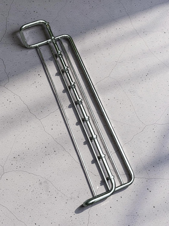 Gispen Model 1013 Vintage Kapstok Dutch Originals Wandkapstok – Kapstokken, Metal, Chrome (photo 3 of 5)