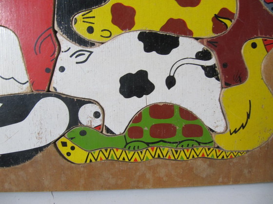 Enzo Mari Puzzle Tierpuzzle – Danes Milano, Enzo Mari, Dekorative Objekte, Holz (photo 8 of 16)