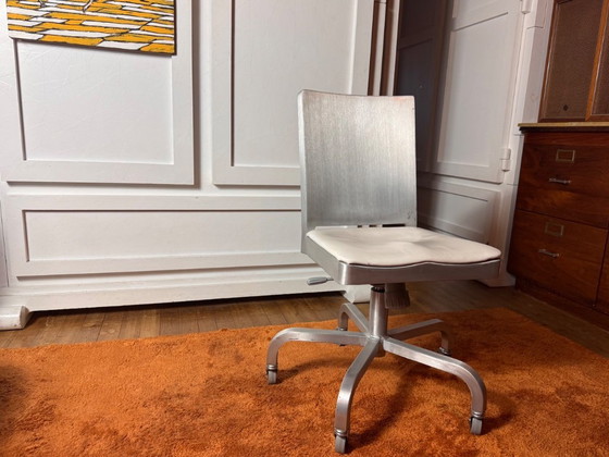 Image 1 of Sedia da ufficio EMECO Hudson, design PHILIPPE STARCK, alluminio