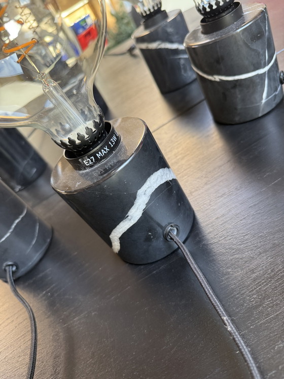 LED Table Lamp with Marble Base – ikea, Glass (photo 4 of 10)