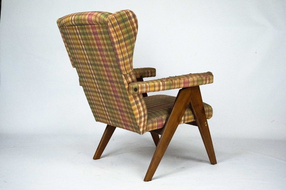 Image 1 of Italian Mid-Century Modern Reclining Armchair, 1960s