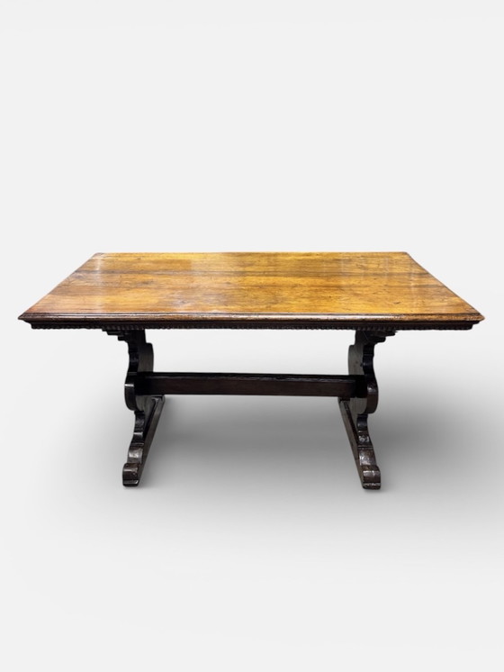 Image 1 of Antieke Italiaanse tavolo 16e eeuw 157 cm