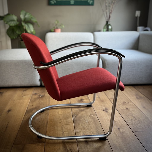 Gebr Van Der Stroom Dutch Originals Model Gispen 414 Stoel