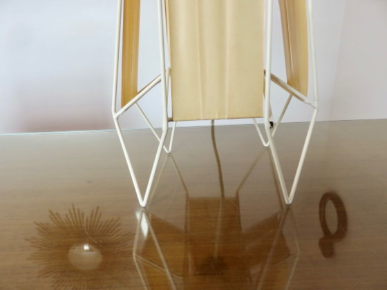 Minimalist lamp by Bengt Johan Gullberg, Sweden, 1950-1960 – Table lamps, Metal, Plastic (photo 3 of 12)