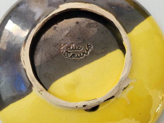 Image 1 of Vintage 1950s Vallauris Ceramic Coffee Set by Luc Auguste Lucchesi, Two-Tone