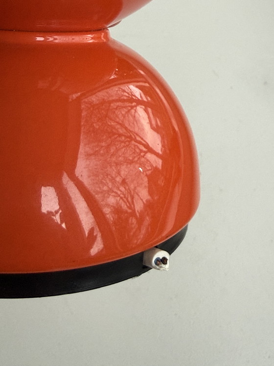 Image 1 of Vintage Artemide Eclisse - Vico Magistretti - Orange (Pièce de projet)