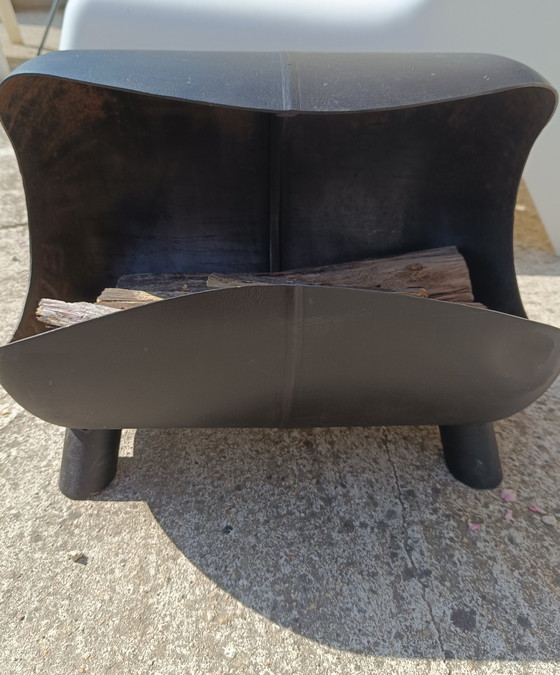 Image 1 of Chimenea reciclada "STYLIFED" - Botella de gas de 13 kg transformada