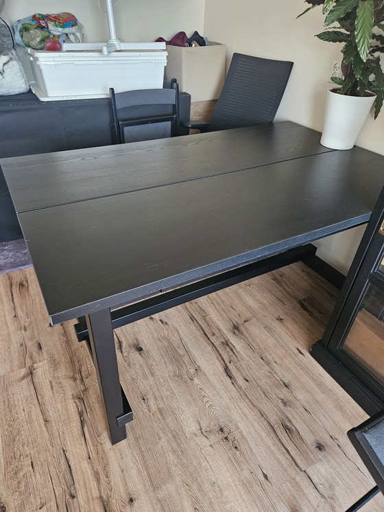Image 1 of Ikea nordviken uitschuifbare eettafel