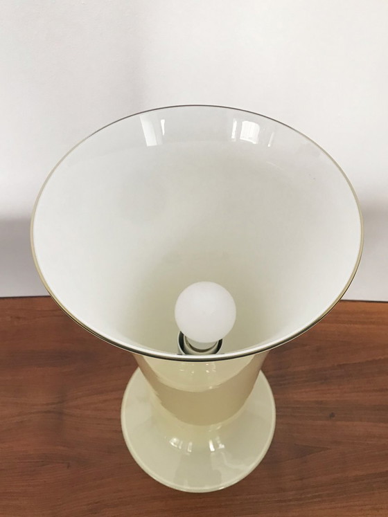 Table lamps Serie Anni Trenta for Venini, Murano, Italy, Brass (photo 5 of 10)