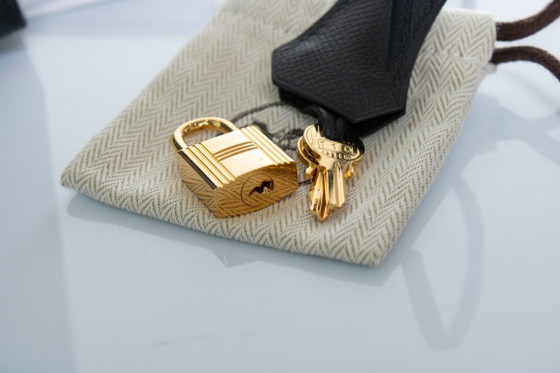 Hermes, Sac Kelly II Sellier 28 Epsom 89 Negro – Hermès, Bolsos de mano, Calfskin (photo 18 of 20)