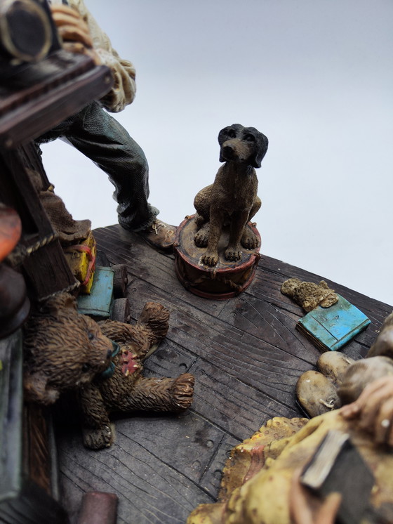 Image 1 of scène de studio photo vintage