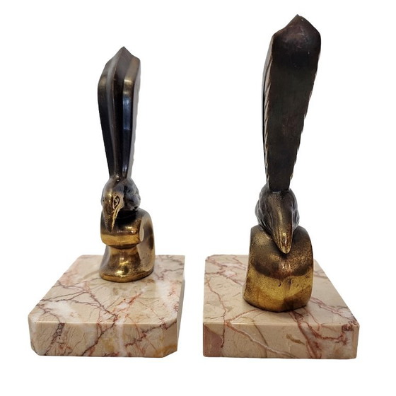 Serre-livres Art déco français de Jamar – Objets déco, Marble, Metal (photo 4 of 7)