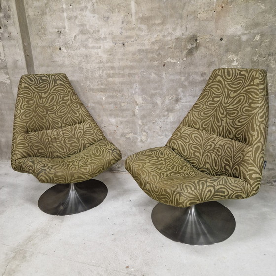 Image 1 of Ensemble Kartell Madonna, fauteuil pivotant vintage