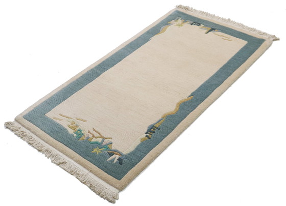 Image 1 of Modern design Nepal vloerkleed 140 x 70 cm