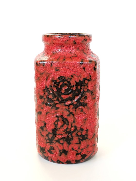 Image 1 of Vintage 1960s Scheurich 282-20 Vase | West German Pottery