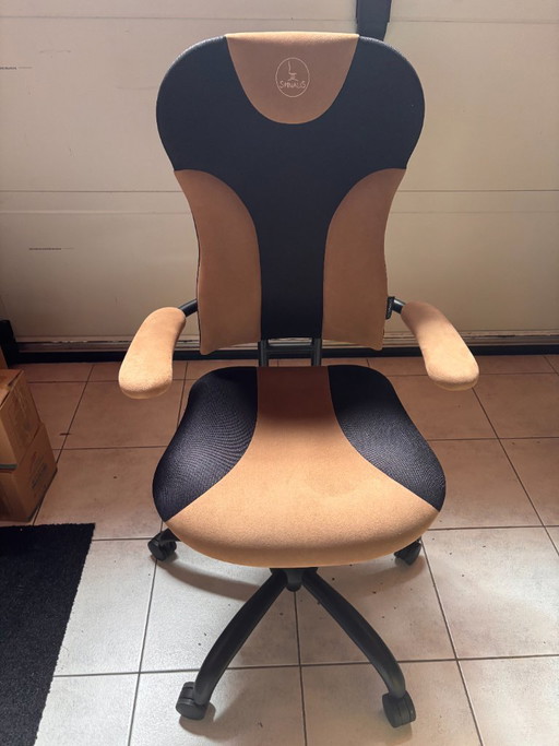 Silla de oficina activa SpinaliS Spider – Para el dolor de espalda – Máxima calidad