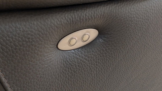 Image 1 of Italienische LAS Celio Ledercouch – elektrisch verstellbar, Top-Zustand